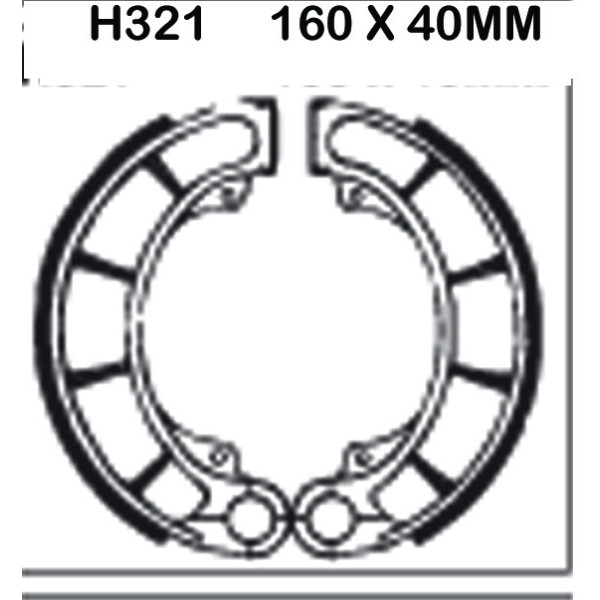 EBC EBC Brake Shoes H321